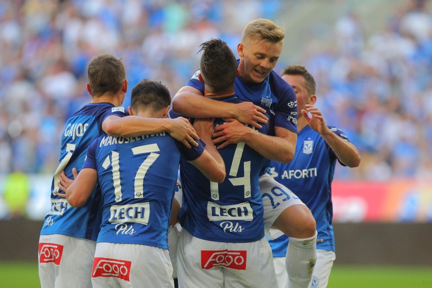 Lech Poznań - Piast Gliwice 5:1