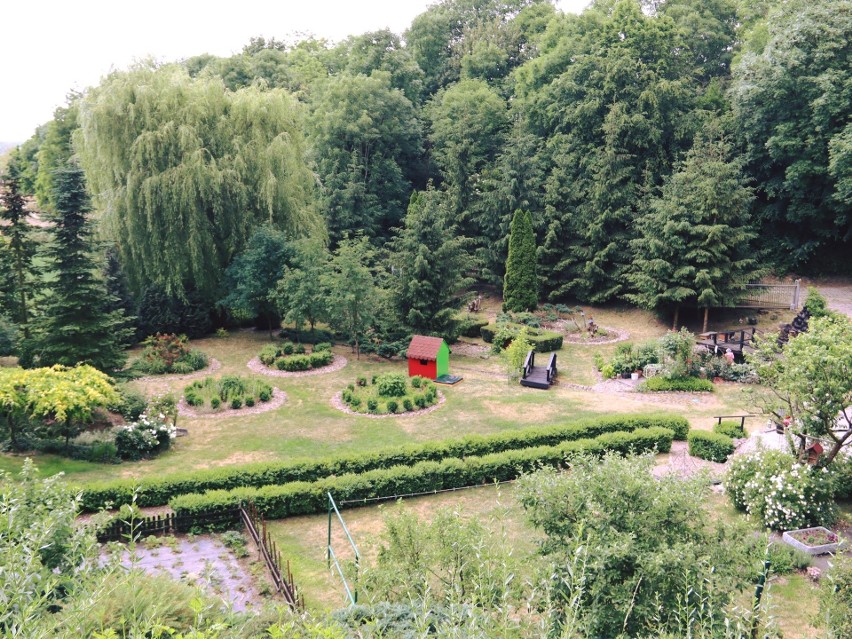 Jeden z nagrodzonych ogrodów w gminie Sicienko