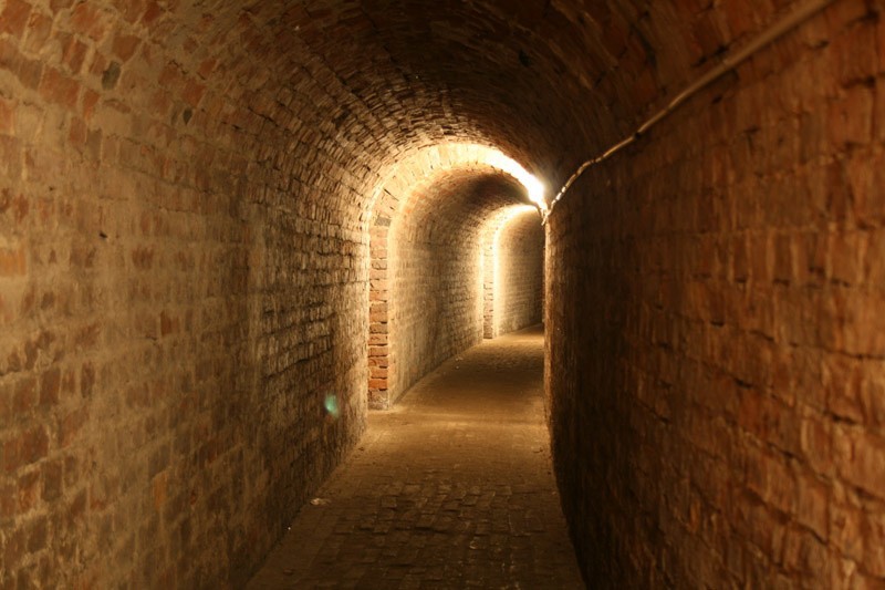 Grudziądz - korytarz Cytadeli