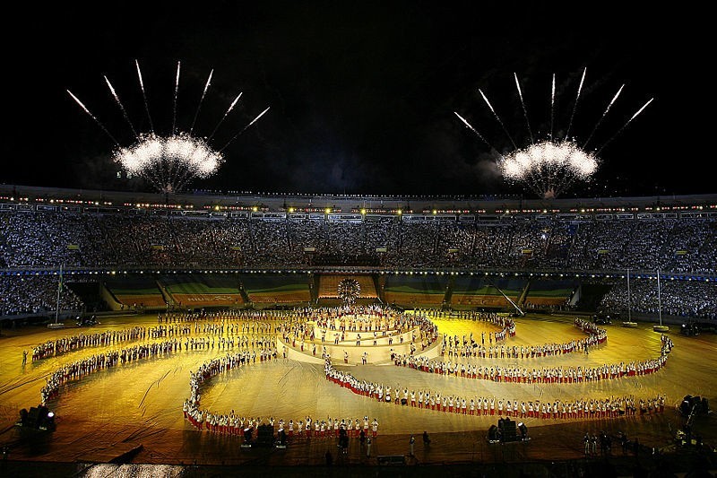 Ceremonia otwarcia Igrzysk Panamerykańskich 13 lipca 2007...