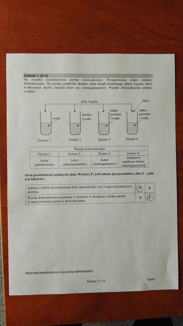 Egzamin gimnazjalny 2019 przyroda ODPOWIEDZI, ARKUSZ CKE | Gazeta Krakowska