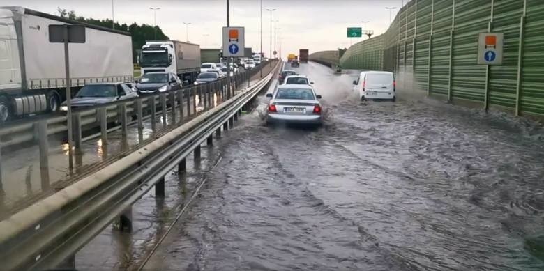 Tak wyglądał zalany Białystok po burzy z 28 na 29.07.2019....