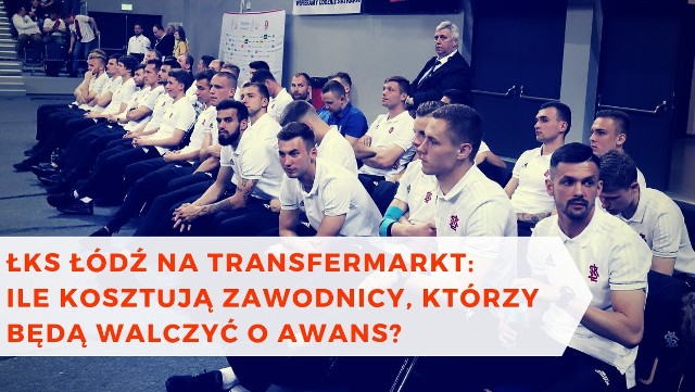 Sprawdziliśmy na portalu Transfermarkt, ile kosztują zawodnicy, którzy wazczyć będą wiosną o awans łódzkiego klubu. Sprawdźcie na kolejnych slajdach wartość piłkarzy ŁKS.