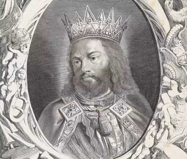 Rudolf I Habsburg, twórca potęgi Habsburgów, pierwszy cesarz niemiecki z tego rodu. Miedzioryt z 1640 r.