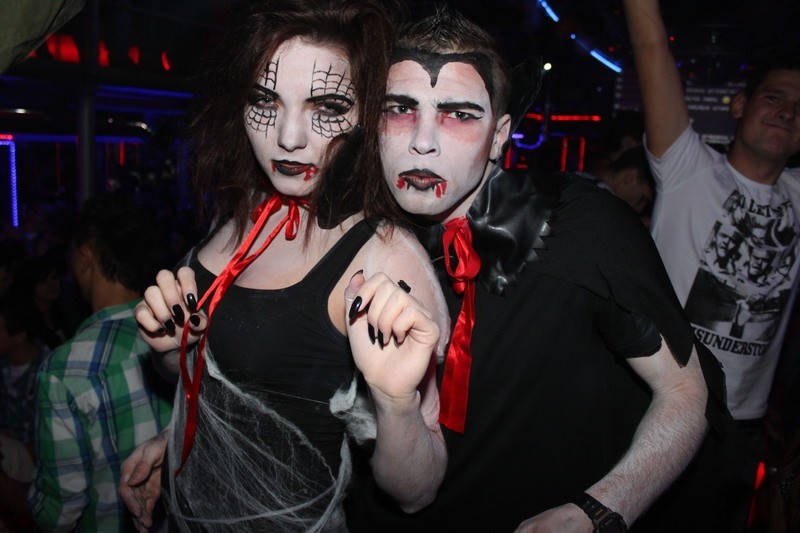 Impreza Halloweenowa w klubie Venus w Konecku. Zobacz najbardziej szalone przebrania [zdjęcia]
