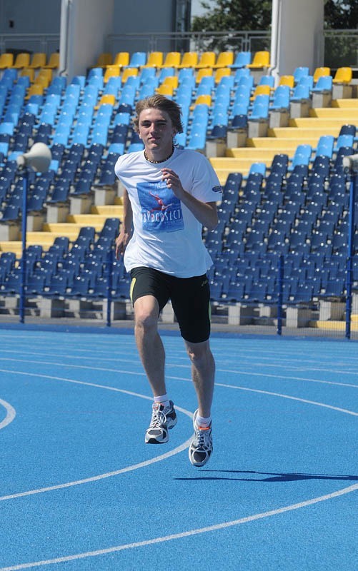 Tomasz Kuczyński - sprinter .