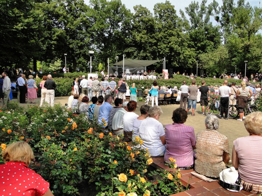 Różany Ogród w Szczecinie jest śliczny i nadaje się na...