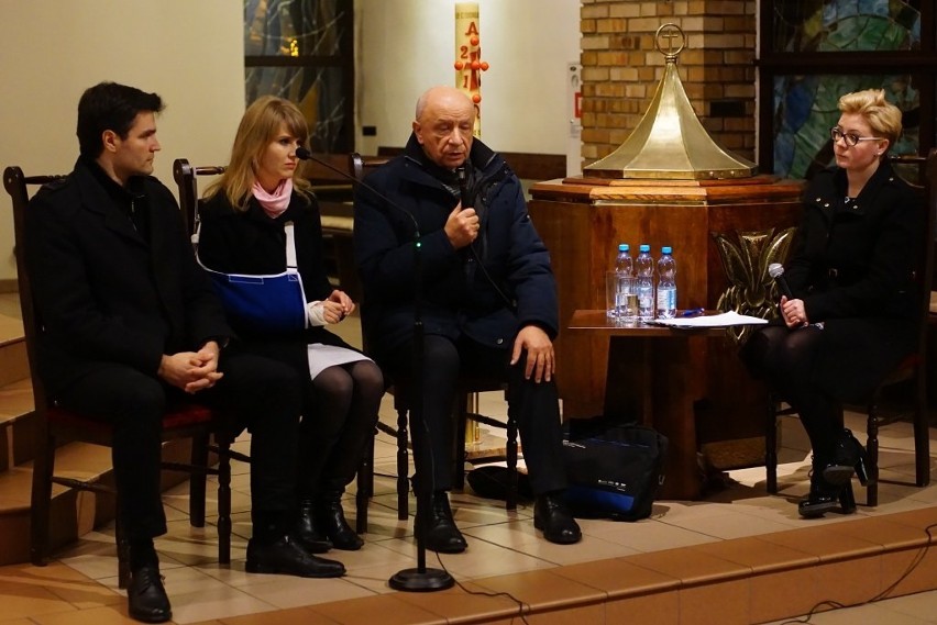 Profesor Chazan gościł w kościele na Piątkowie