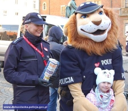 WOŚP Wrocław: Policja gra razem z Orkiestrą