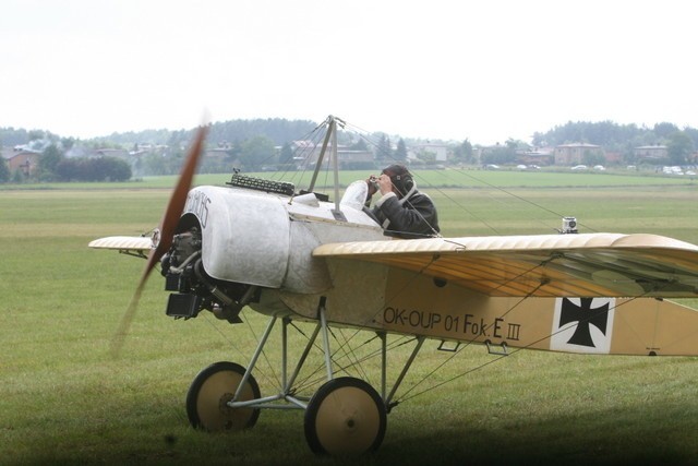 Pojedynek lotników (dogfight) z czasów I wojny światowej i...