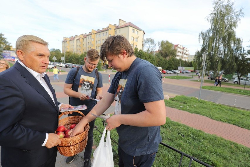 Tadeusz Truskolaski wyruszył na osiedla z kampanią wyborczą