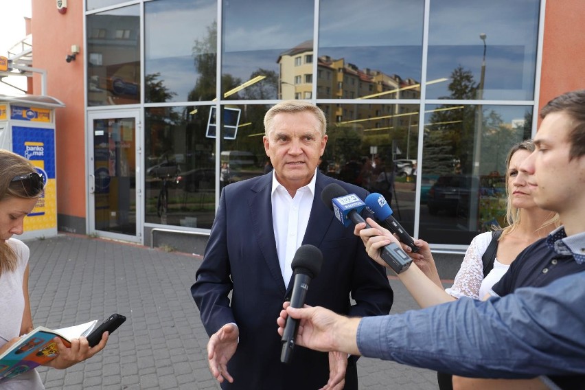 Tadeusz Truskolaski wyruszył na osiedla z kampanią wyborczą