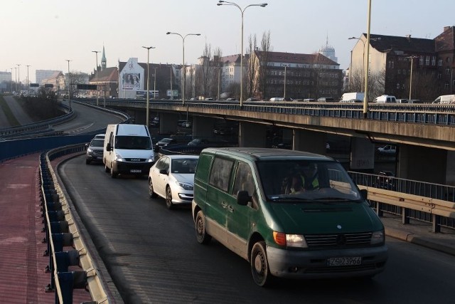 Tradycyjnie korkuje się m.in. Trasa Zamkowa w Szczecinie