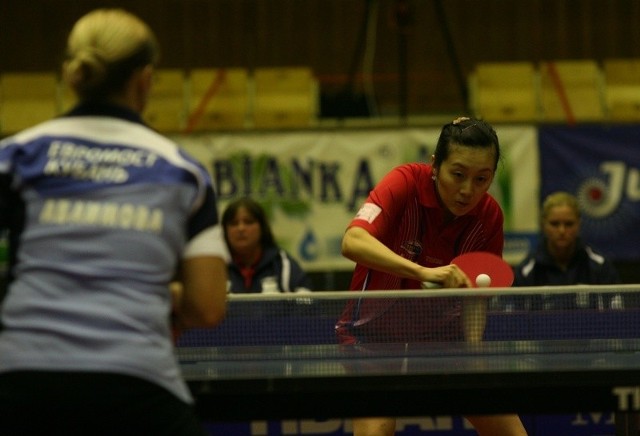 Naturalizowana Niemka Han Jing zaliczyła udany debiut w tarnobrzeskiej drużynie.