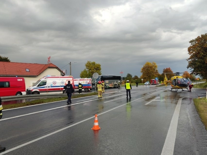 20-latek oskarżony o spowodowanie wypadku w Koziegłowach....
