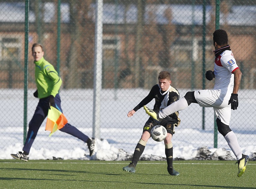 ŁKS Łódź - Polonia Środa Wielkopolska 3:1. Łodzianie wygrali ostatni sparing przed wylotem na zgrupowanie