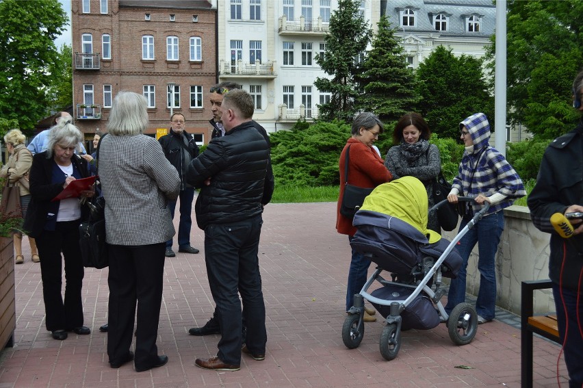 Protest przeciwko likwidacji Teatru Dzieci Zagłębia