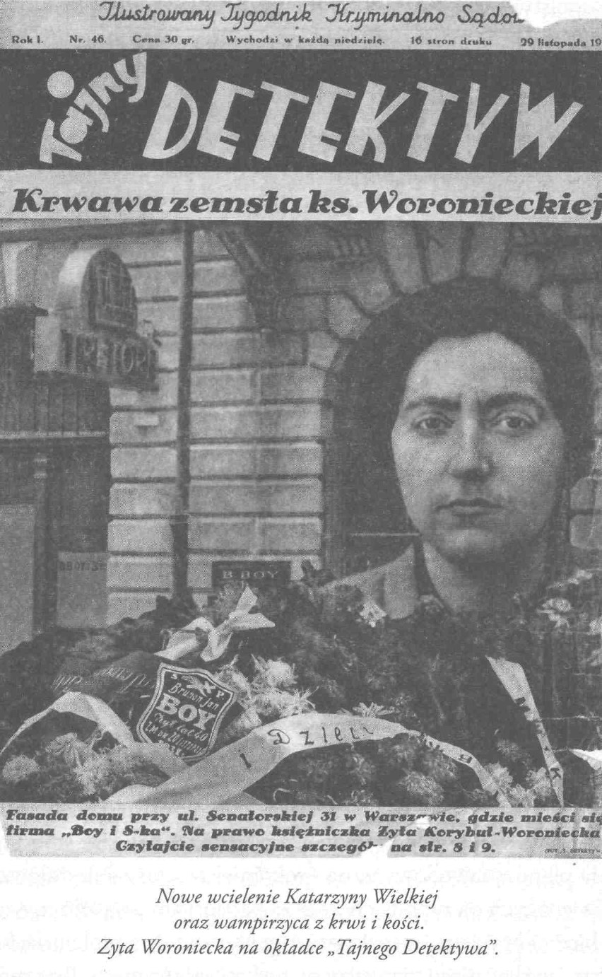 Zofia Zyta Woroniecka – prasowa „Katarzyna Wielka”...