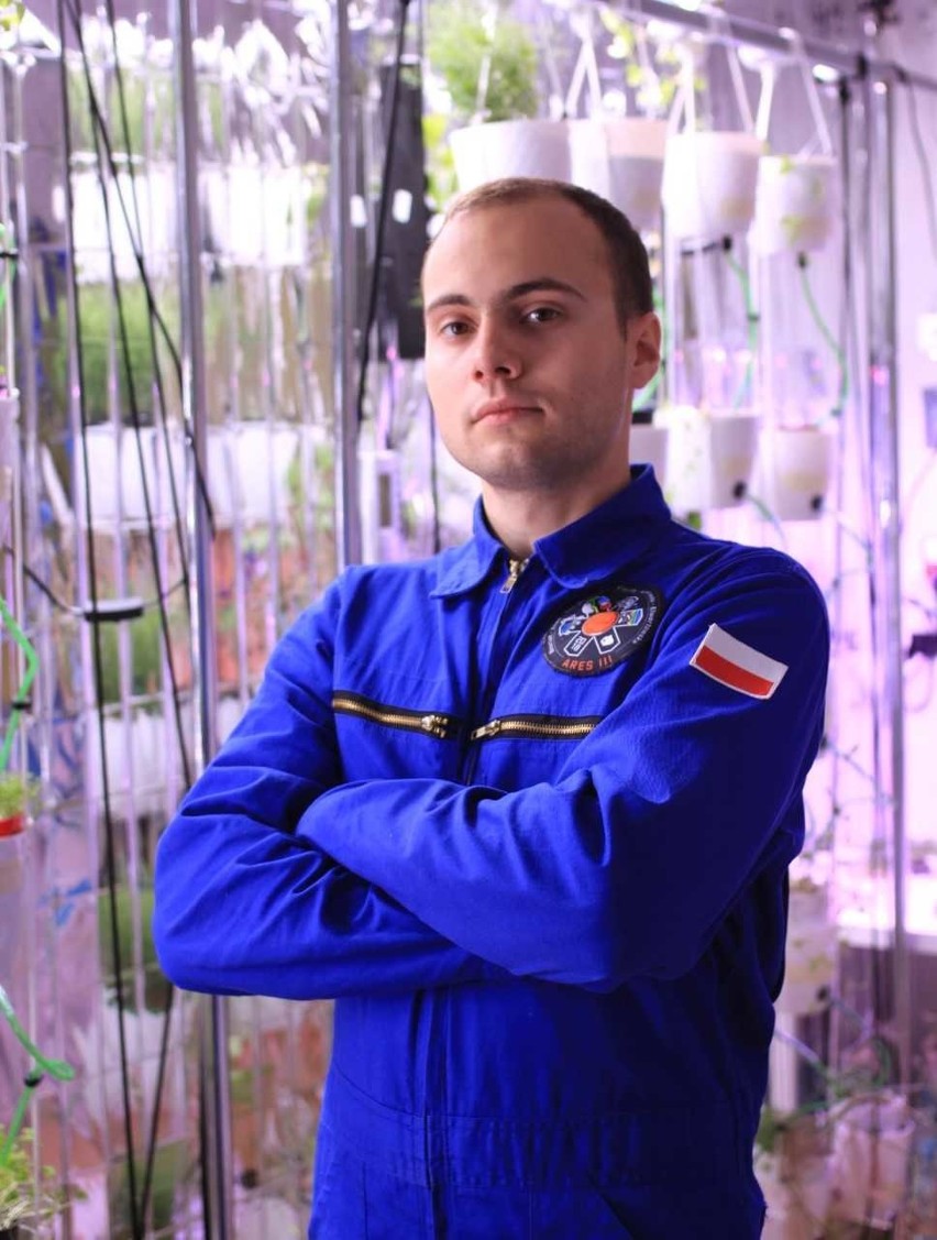 Jan Krowiranda, student Politechniki Rzeszowskiej, uczestniczył w misji symulującej pobyt na Marsie