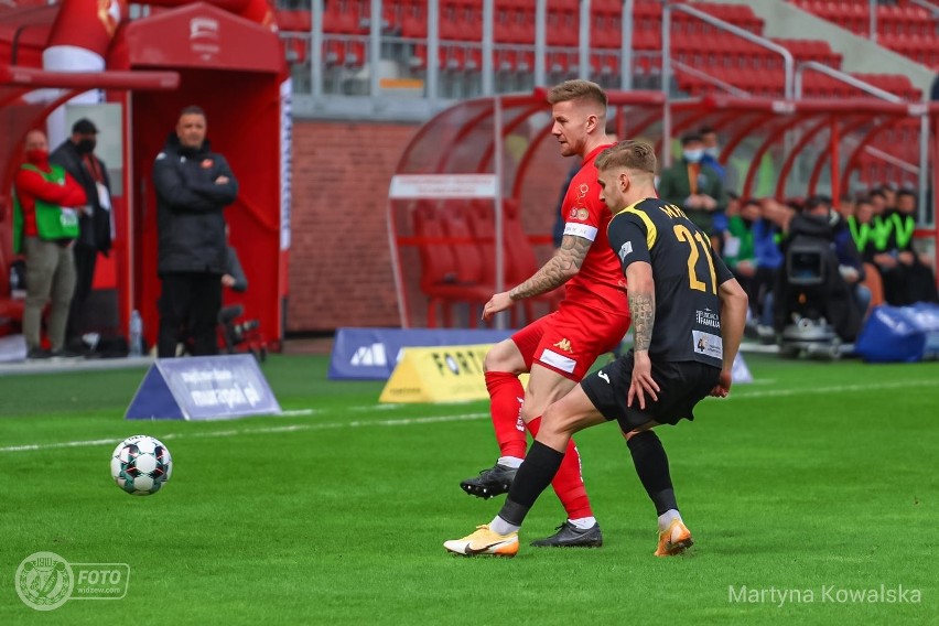 28.03.2021 r. Fortuna 1. Liga: Widzew Łódź - GKS 1962...