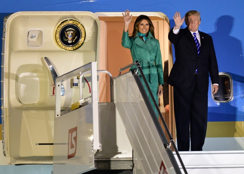 Donald Trump w Polsce [ZDJĘCIA] Wizyta prezydenta USA w Warszawie [RELACJA NA ŻYWO]