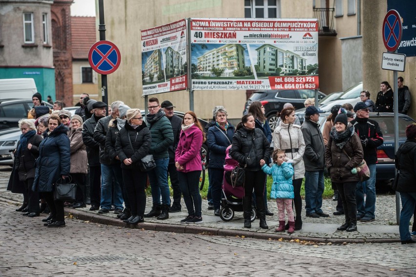 Pogrzeb Stefana Strzałkowskiego w Białogardzie