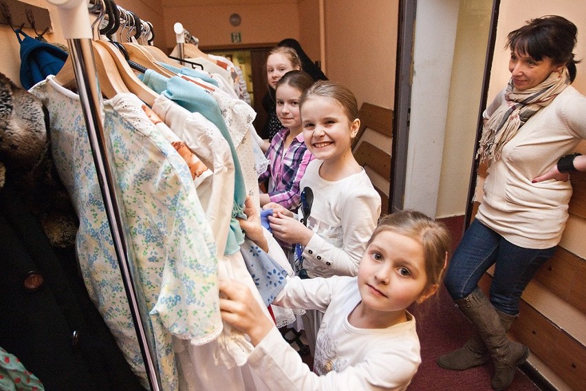 Próba do słupskiej premiery spektaklu "The sound of music"