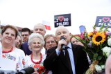 Jarosław Kaczyński: "Polacy chcą Polski bezpiecznej i dostatniej". Zobacz zdjęcia z pikniku w Stawiskach