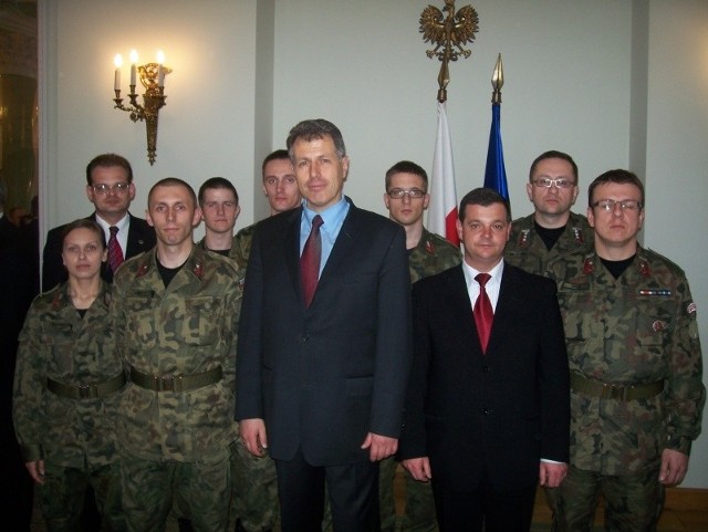 Pod koniec marca w Pałacu Prezydenckim Strzelcy spotkali się między innymi z szefem Kancelarii Prezydenta Władysławem Stasiakiem.