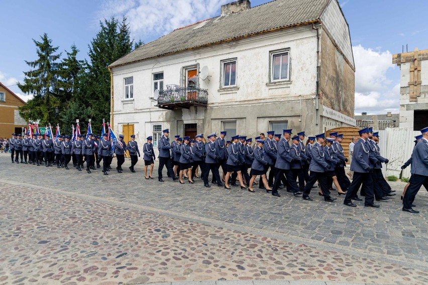 Otwarciu posterunku policji w Tykocinie towarzyszyły uroczystości związane z obchodami 100-lecia policji. Była pompa