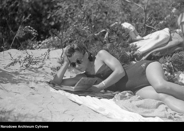 Wypoczynek na plaży1948 - 1953