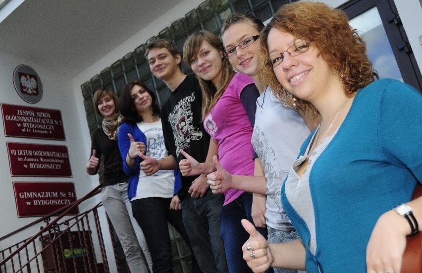 Nasza szkoła nie tylko lekcjami żyje - mówią uczniowie VII Liceum Ogólnokształcącego w Bydgoszczy.
