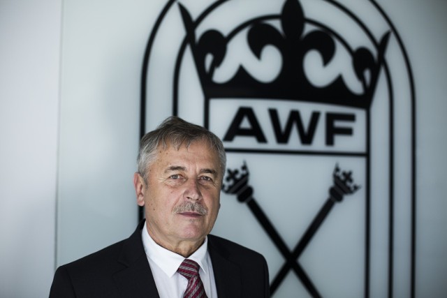 Rektor AWF Kraków, prof. Aleksander Tyka