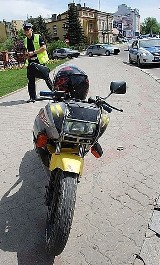 Motocyklista ranny w wypadku w Jarosławiu