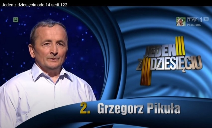 Duży sukces Grzegorz Pikuły z Korytkowa. Awansował do finału znanego teleturnieju"Jeden z dziesięciu"