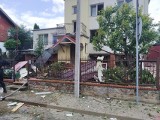 Białystok. Eksplozja gazu w domu na ul. Kasztanowej i cztery ofiary. To miało być rozszerzone samobójstwo (zdjęcia)