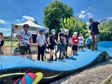 Powiat chełmski. W Rejowcu powstał pumptrack - tor rowerowy dla każdego. Zobacz zdjęcia na Chełm NM