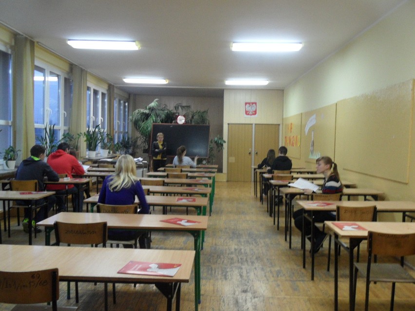 Próbna matura w matematyki w I LO w Świętochłowicach