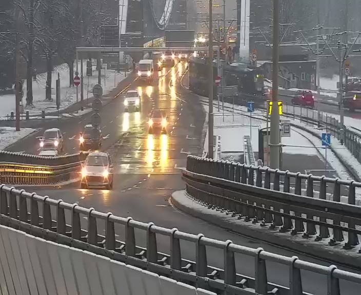 Plac Powstańców Warszawy - most Grunwaldzki
