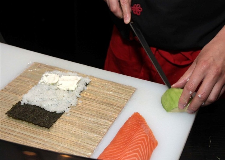 Futomak Salmon Philadelphia z restauracji Sushi Ro