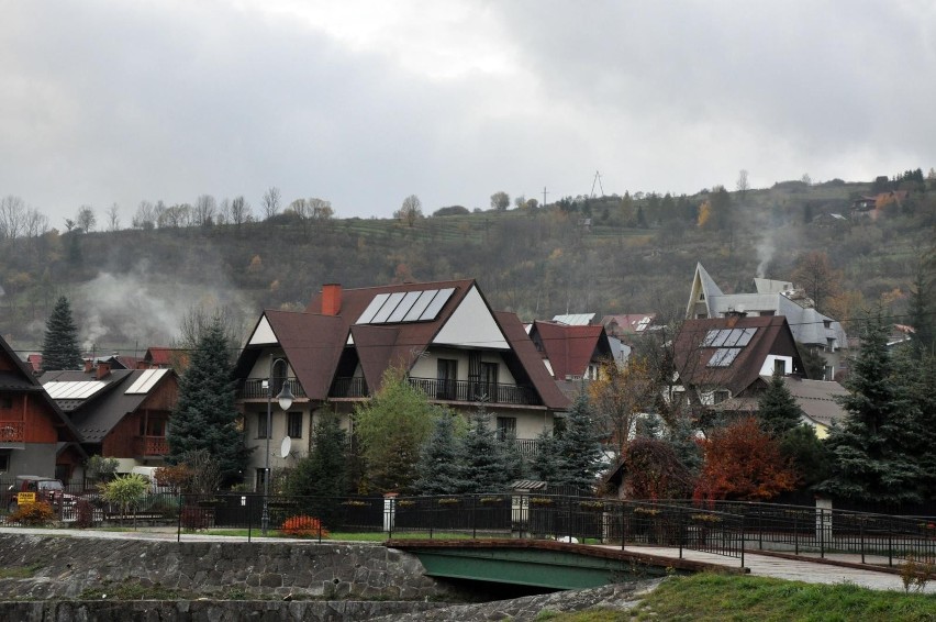 Szczawnica słynie z czystego powietrza, leczniczych wód...