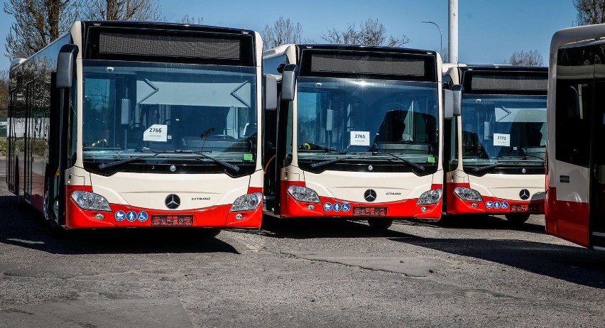 Autobusy miejske z Gdańska.