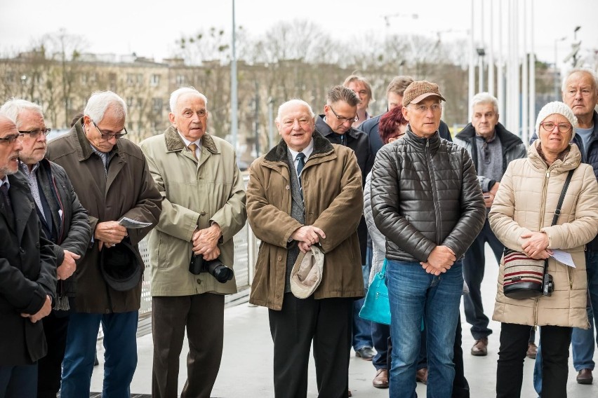 Edmund Milecki uhonorowany. Ma swoją tablicę na stadionie Zawiszy [zdjęcia]