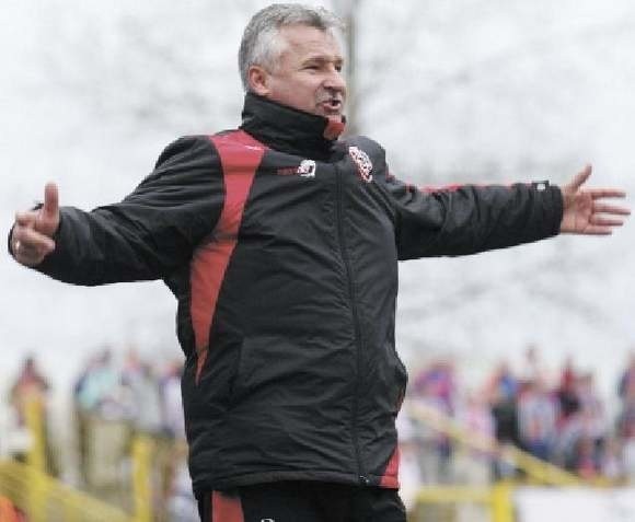 Trener Druteksu-Bytovii Waldemar Walkusz nagrodził swoich podopiecznych futbolowymi oskarami.