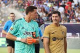 Lewandowski i Szczęsny w doskonałych humorach po remisie w Dallas