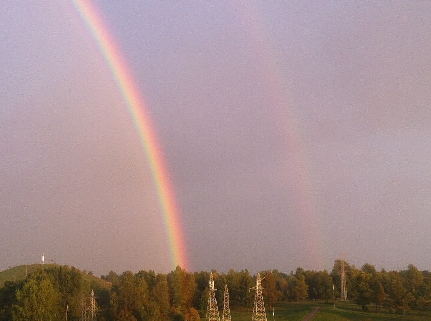 Tęcza nad Sosnowcem 19 września 2013