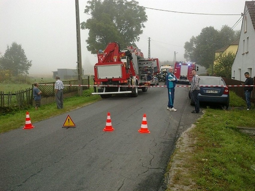 Dwie osoby ranne w wypadku w gminie Łubniany.