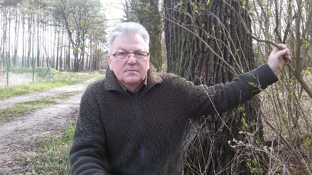 Leśniczy Bogusław Szwichtenberg znalazł skarb podczas spaceru po lesie