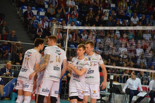 Kamil Semeniuk (nr 13) potwierdził, że potrafi wydatnie wspomóc Grupę Azoty ZAKSA w meczach z wymagającymi rywalami.