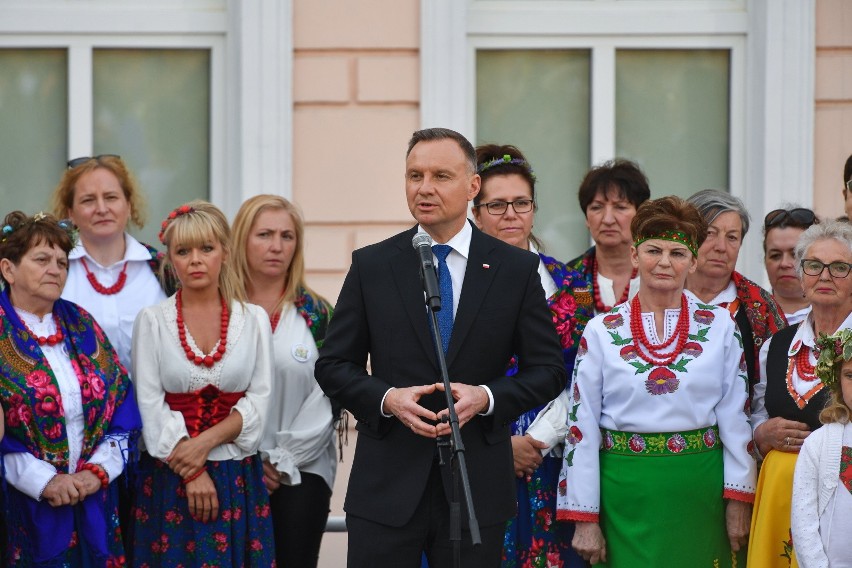 Prezydent Rzeczypospolitej Polskiej Andrzej Duda na...